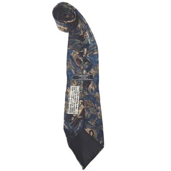 Vintage 1992 American Film Classics Gone With The Wind Novelty Silk Necktie - Picture 4 of 7